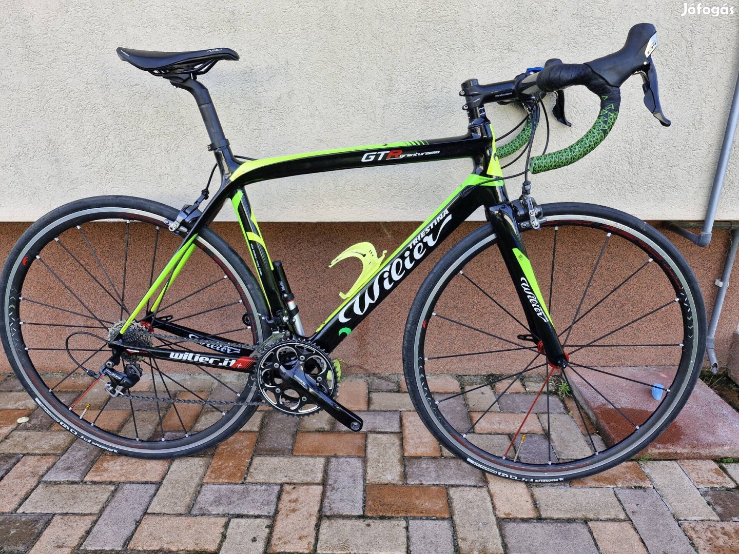 Használt Willier GTR Full Carbon + Fullcrum kerekek eladó