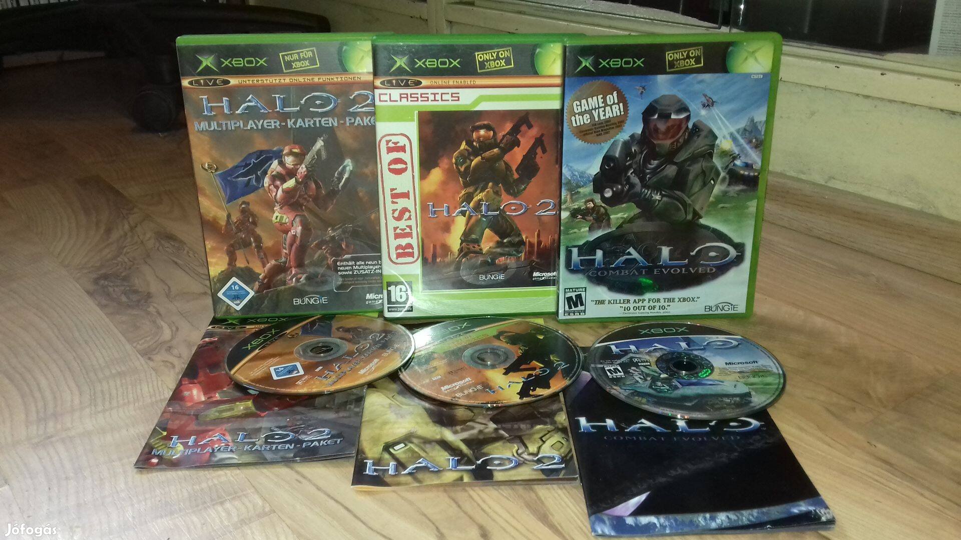 Használt Xbox Classic Halo Triple Pack a Playbox Co-tól