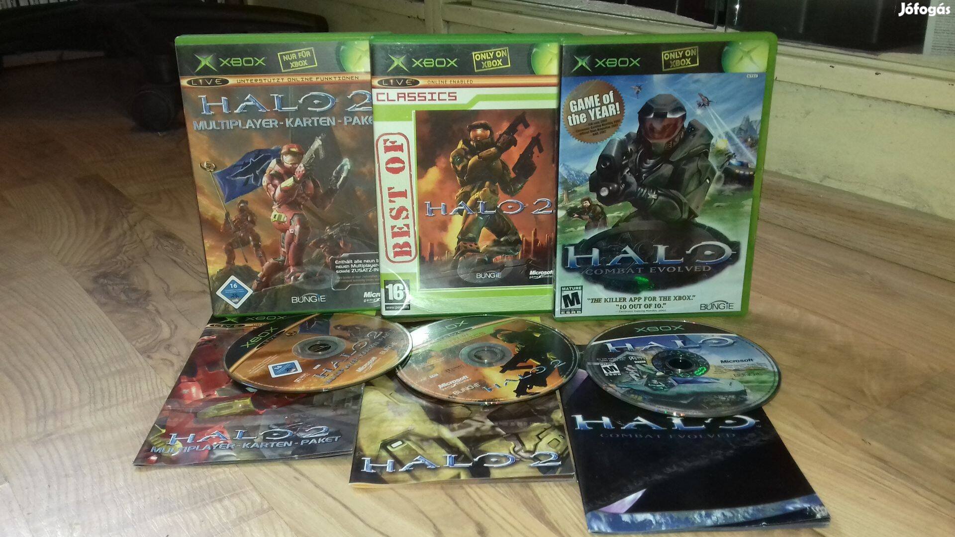 Használt Xbox Classic Halo Triple Pack a Playbox Co-tól