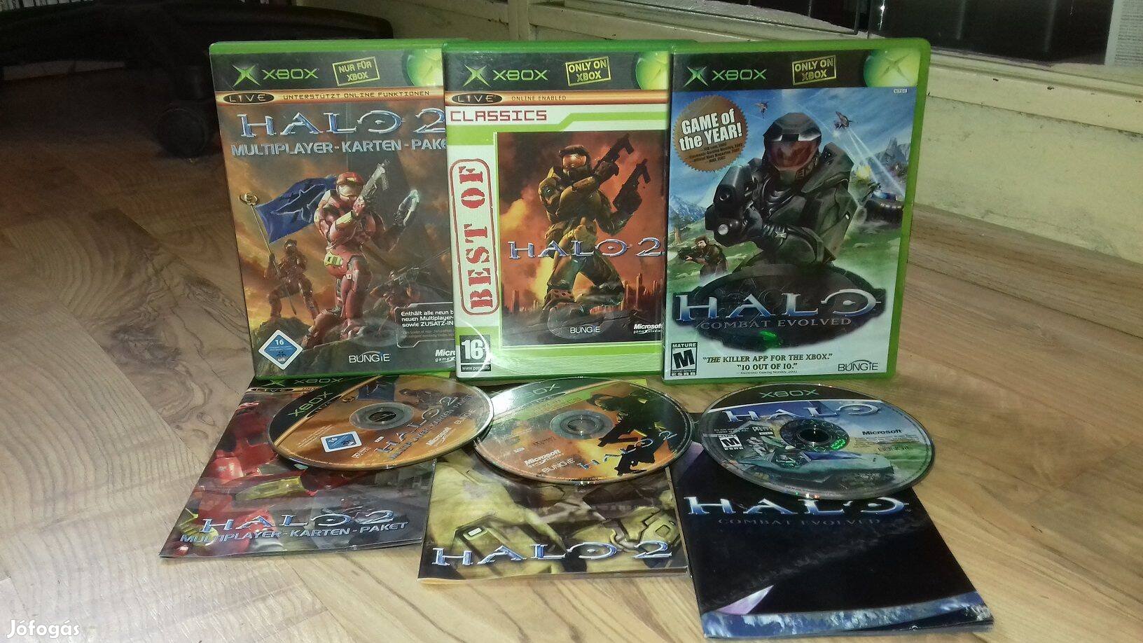 Használt Xbox Classic Halo Triple Pack a Playbox Company-tól