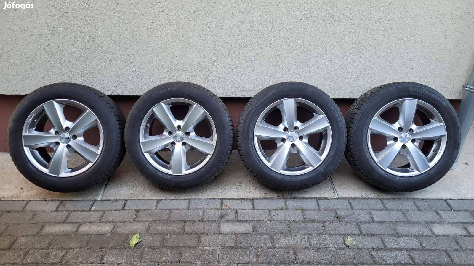 Használt alufelni, téli gumival eladó!