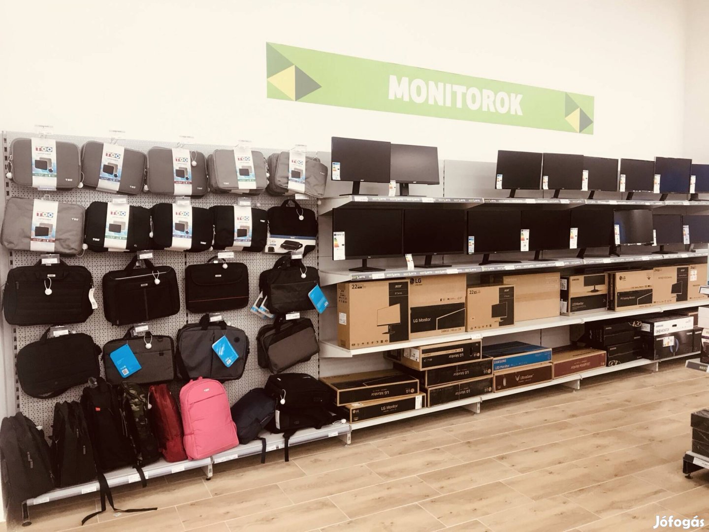 Használt bolti polcrendszerek