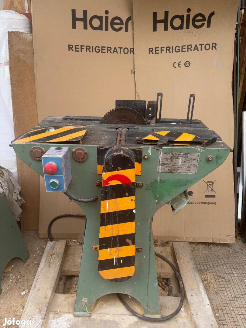 Használt egyengető gyalu és körfűrész eladó