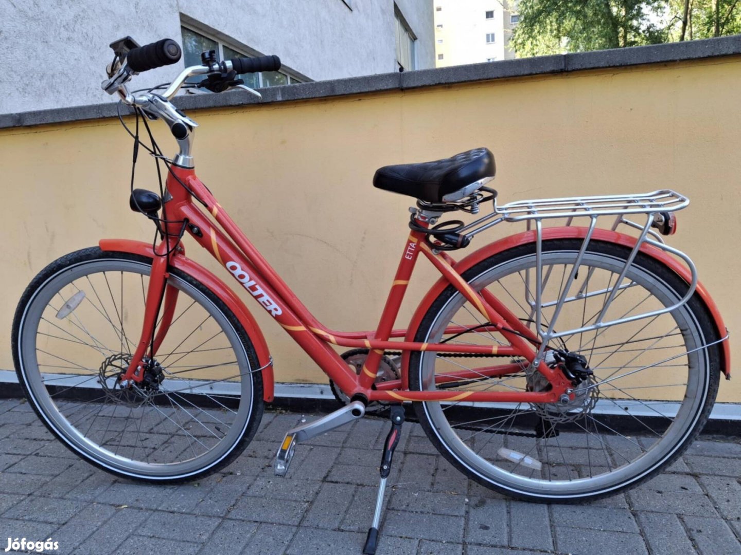 Használt elektromos női kerékpár