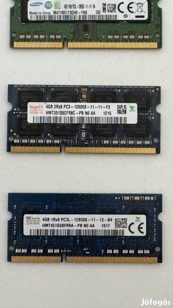 Használt laptop ramok ddr3 pc3l