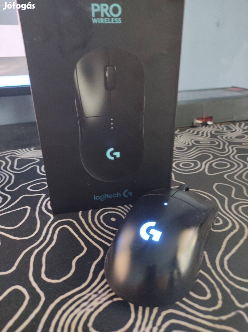 Hasznalt logitech g pro wirelles elado gamer precíz egér