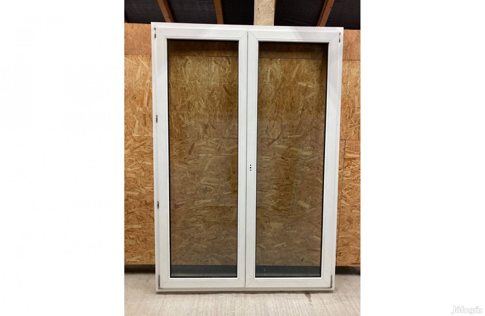 Használt műanyag erkélyajtó 180x232-es méretben