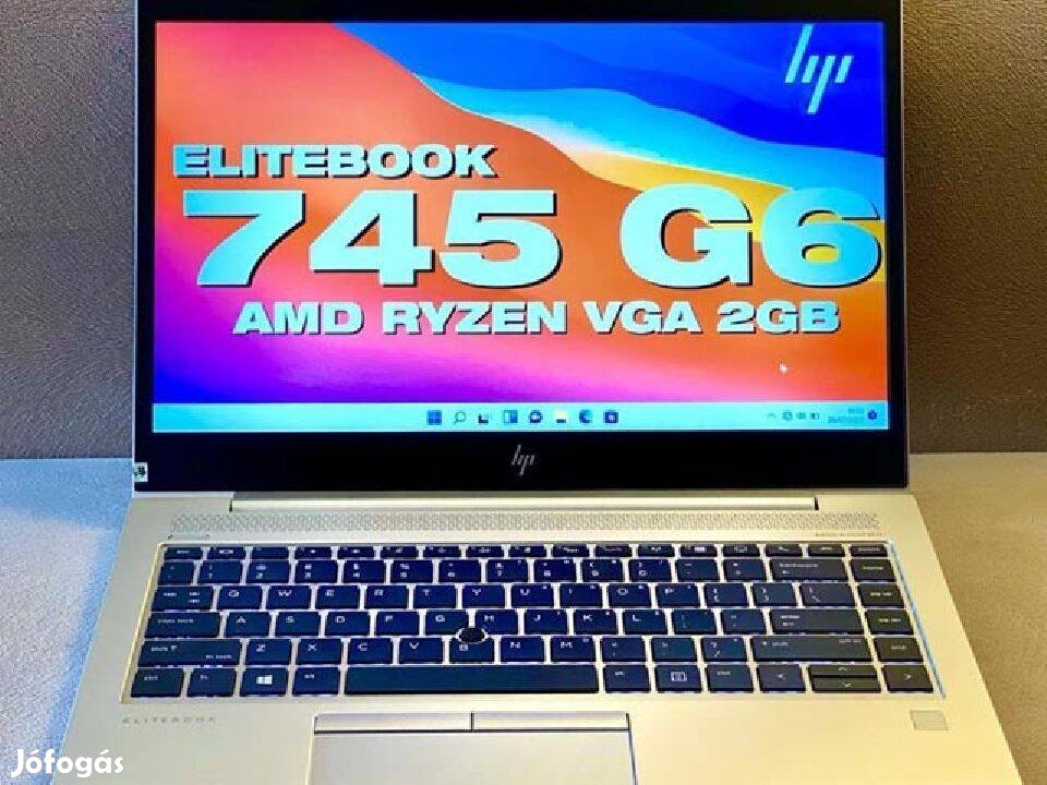 Használt notebook, de olyan mint az új: HP Elitebook 745 G5 -04.05
