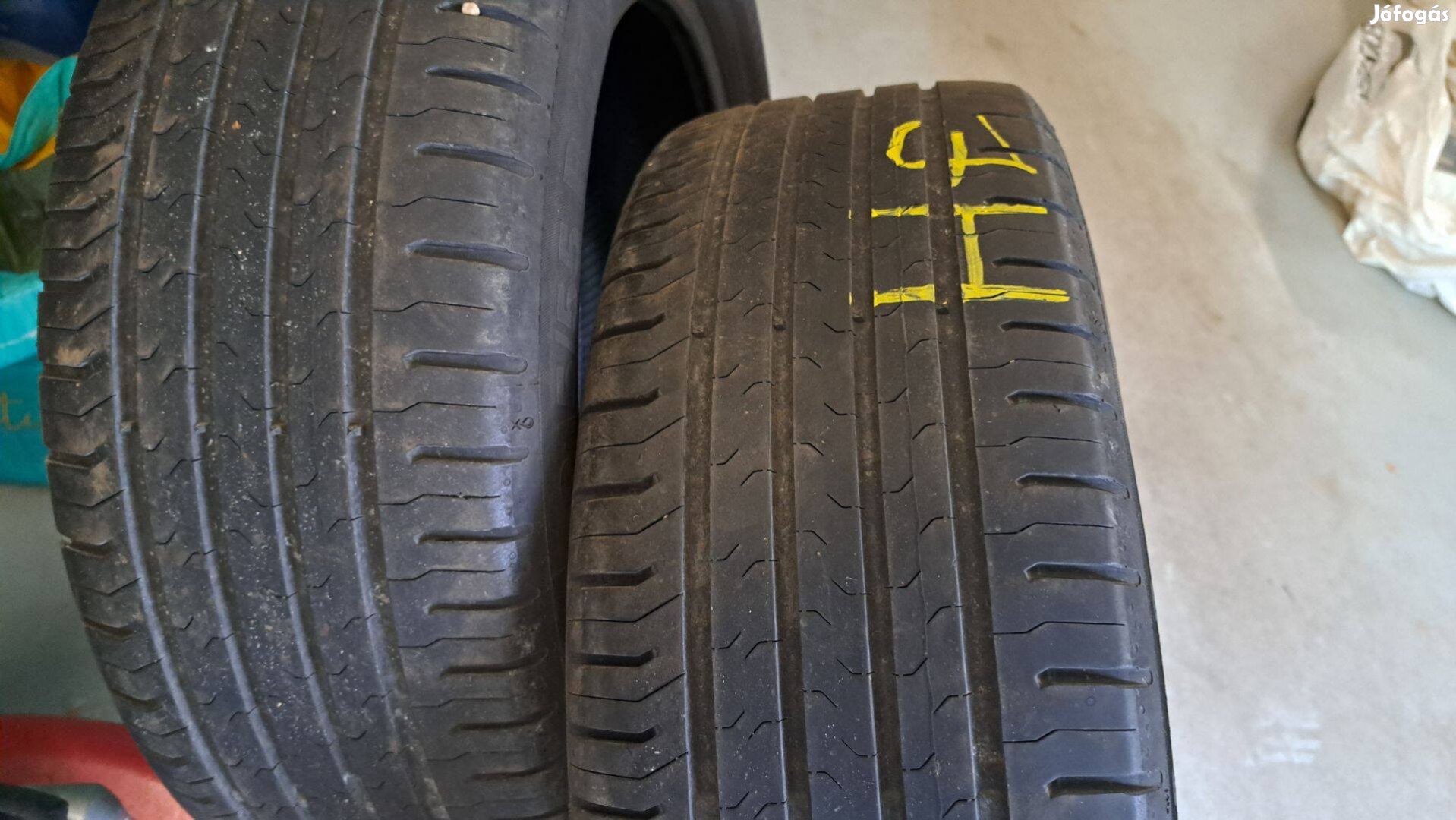 Használt nyári autógumi 215/55 R17 4db eladó