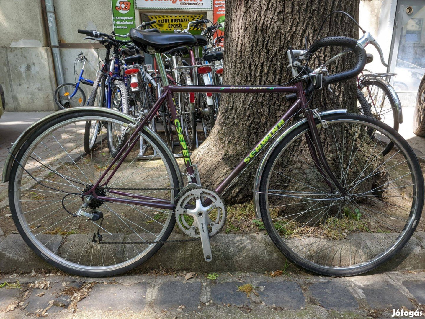 Használt országuti kerékpár csepel schwinn ideál sport 53cm