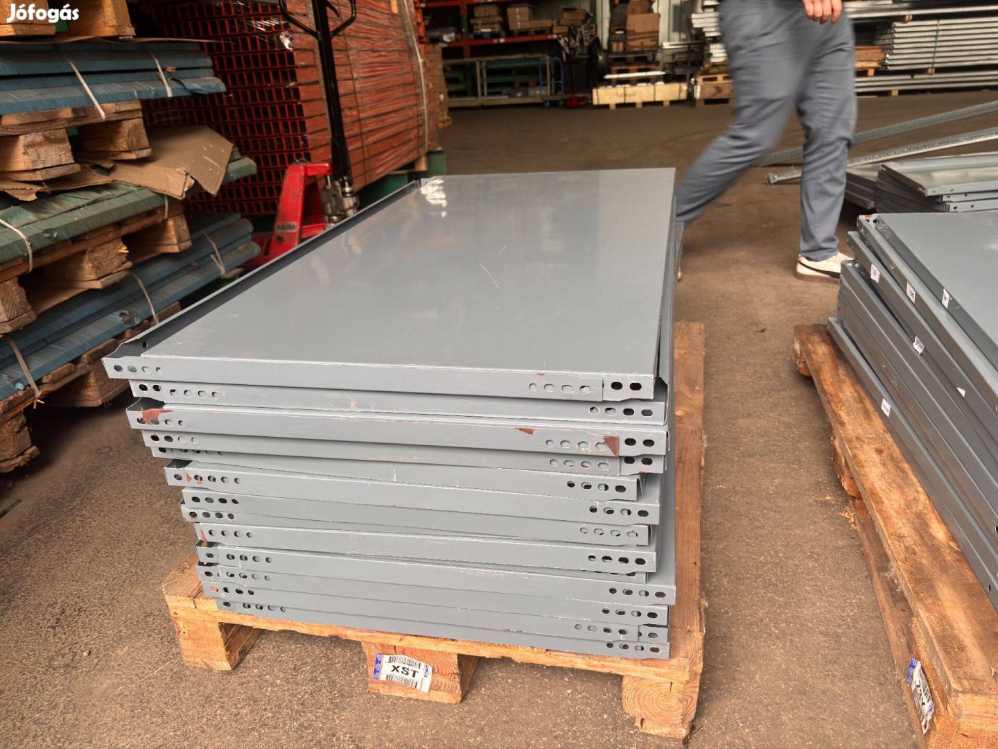 Használt salgó polc 1200x600mm