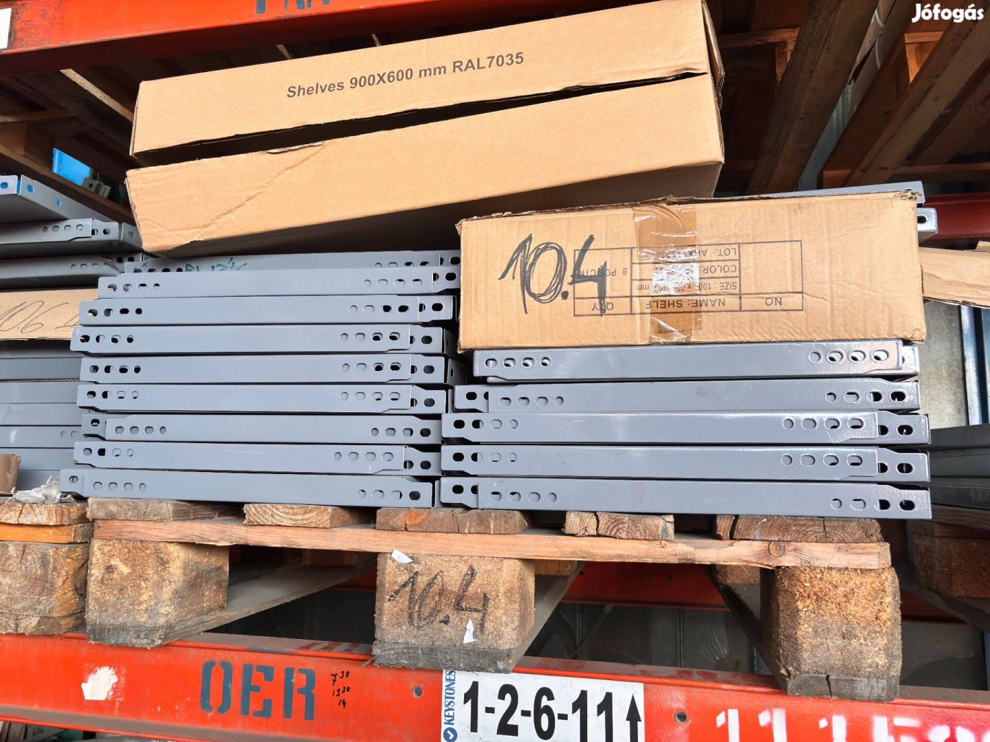 Használt salgó tálca 1000*400 mm