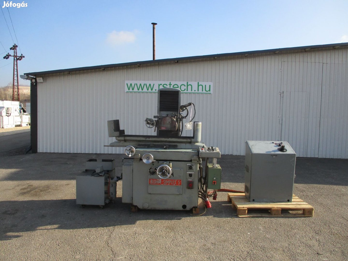 Használt síkköszörű köszörűgép köszörű BLOHM SIMPLEX 5 3083