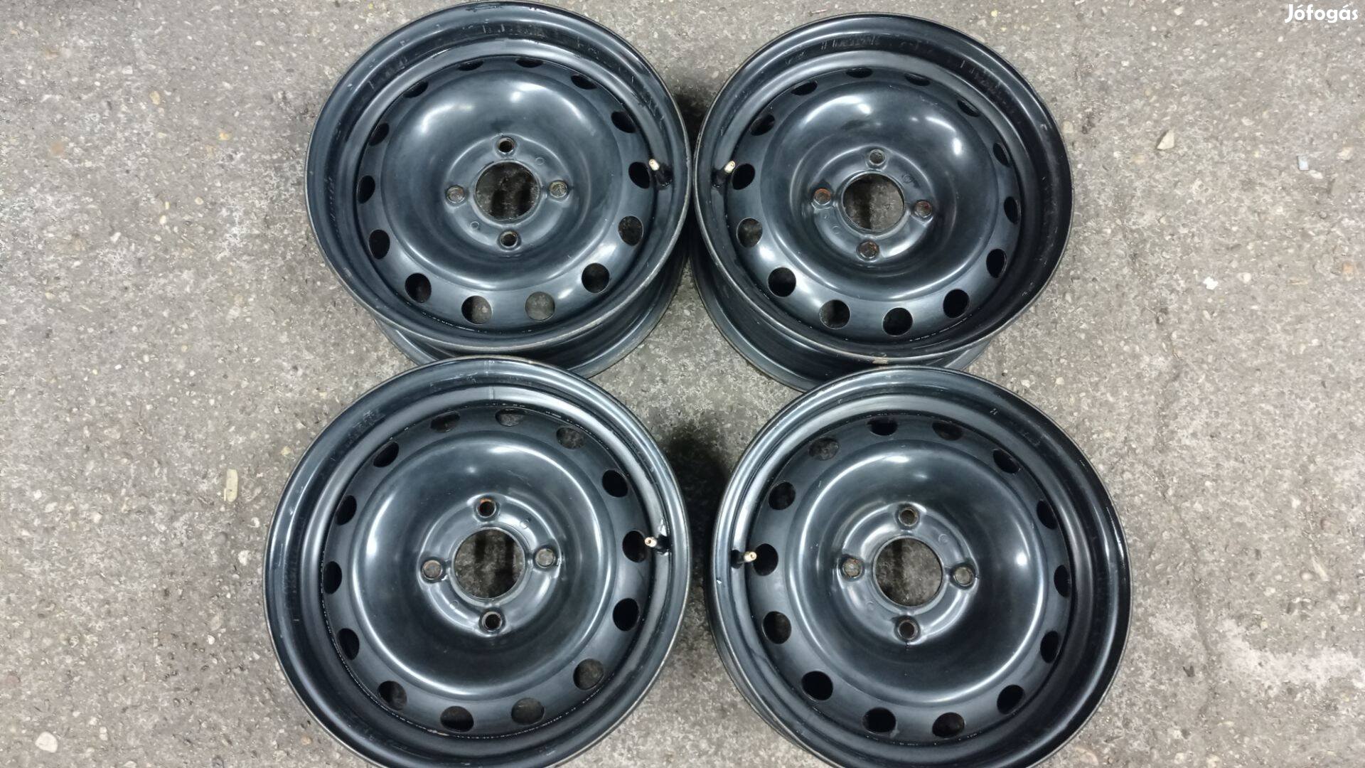 Használt szép állapotú 14 colos 4x108 lyukosztású Citroen/Peugeot acél