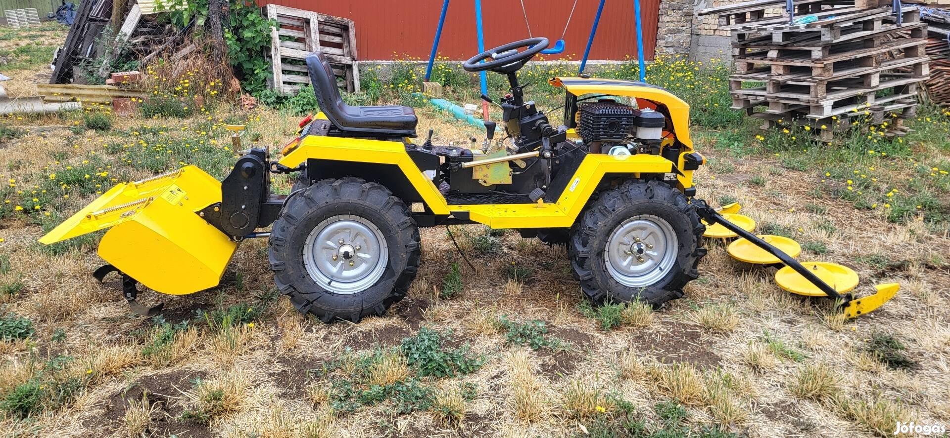 Használt tauros Zx18 talajmaró, 125cm-es dobkasza eladó