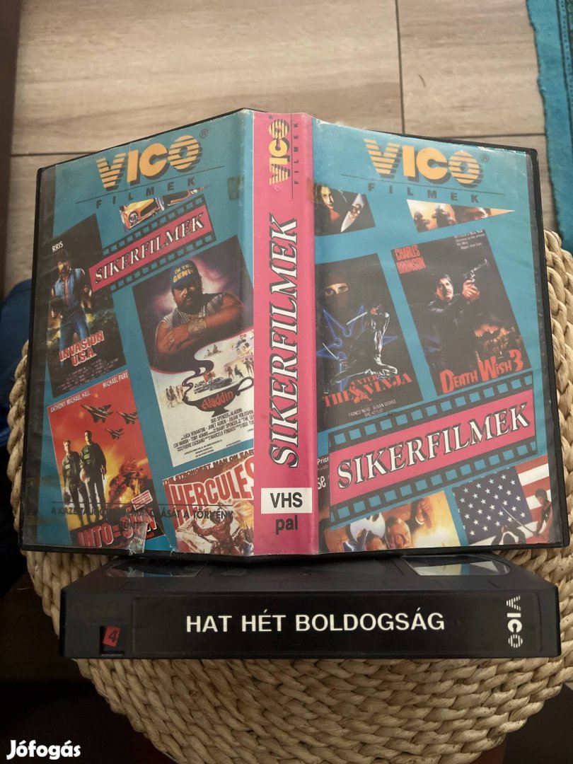 Hat hét boldogság vhs vico