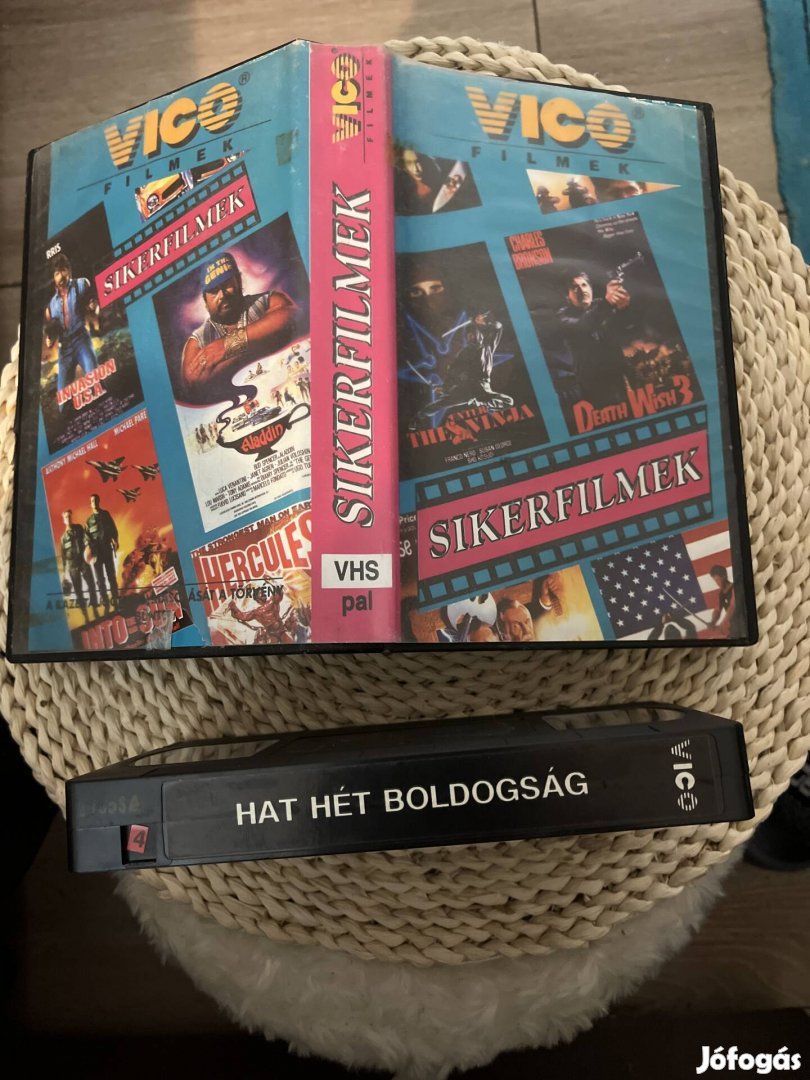 Hat hét boldogság vico vhs