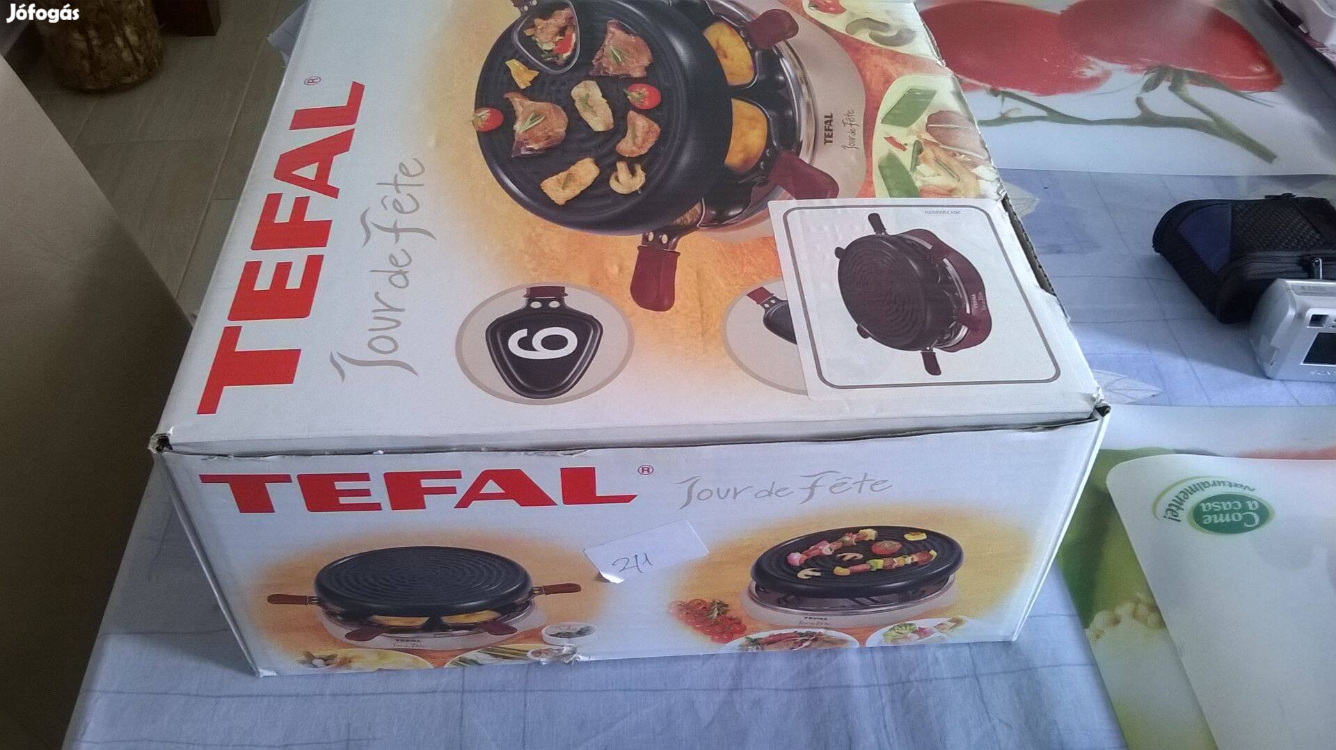 Hat személyes Tefal Raclette grill sütő