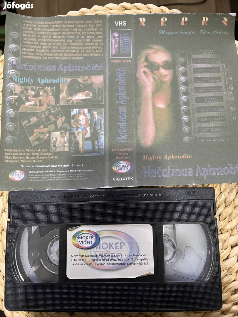 Hatalmas Aphrodité vhs m