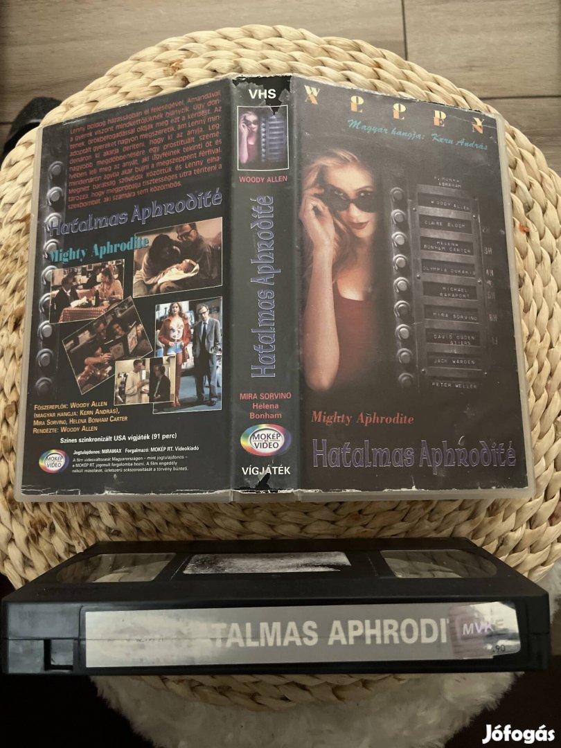 Hatalmas Aphrodité vhs mokép