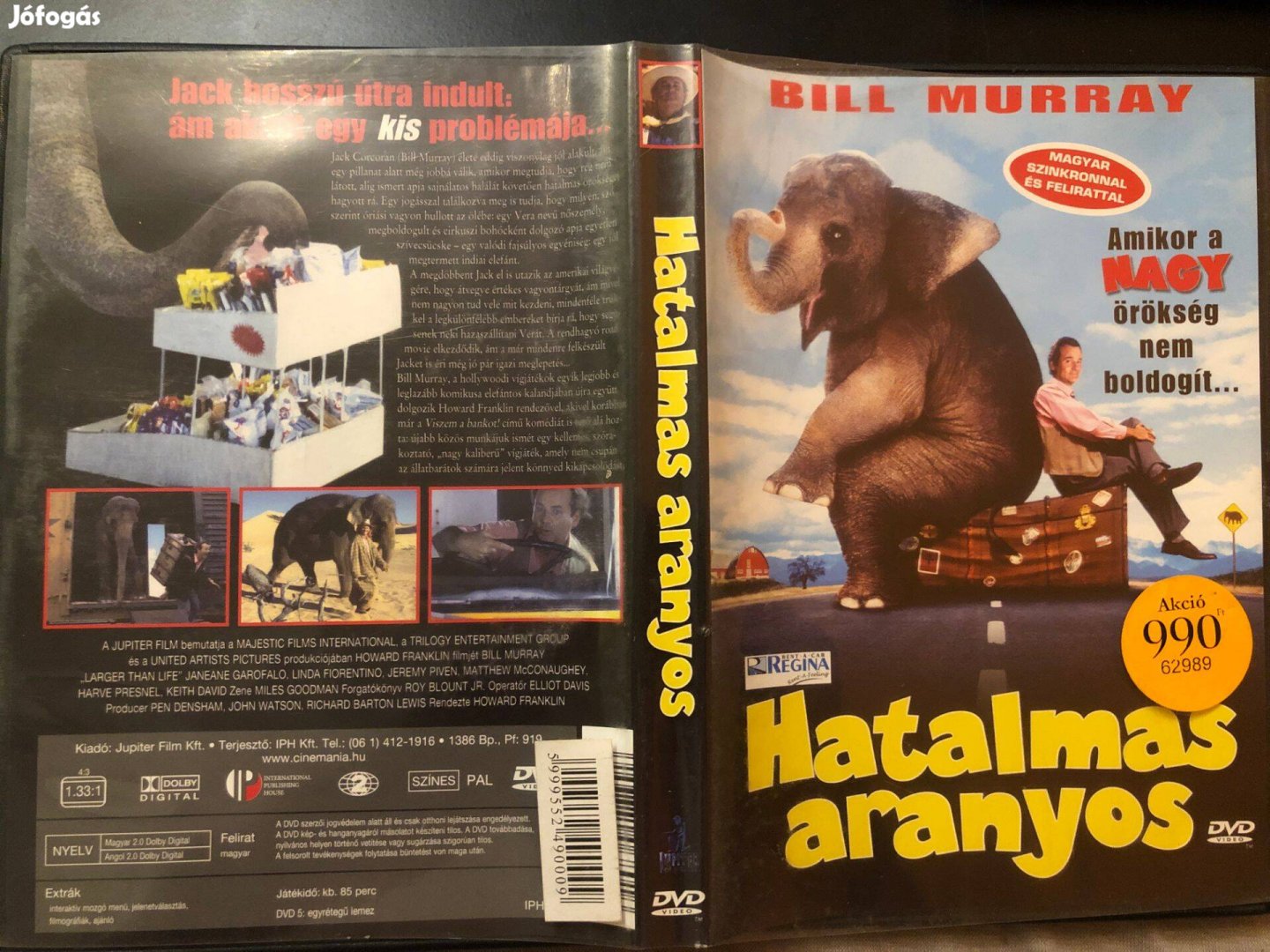 Hatalmas aranyos (Bill Murray) DVD