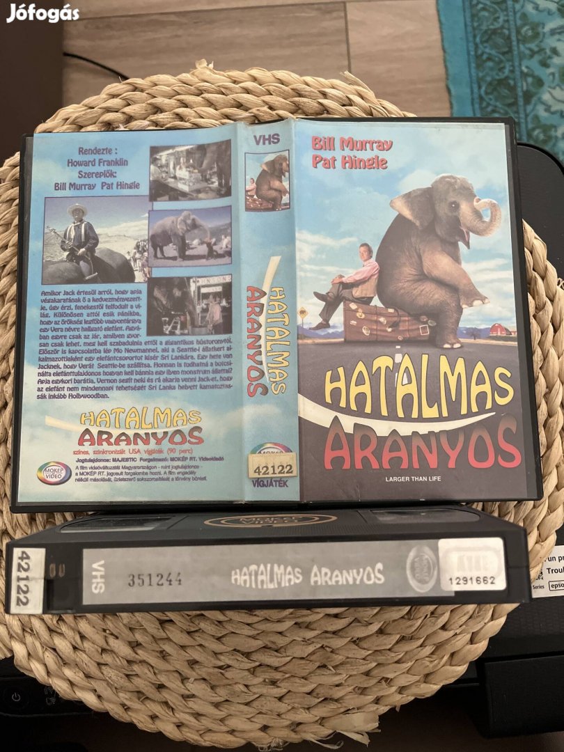 Hatalmas aranyos vhs