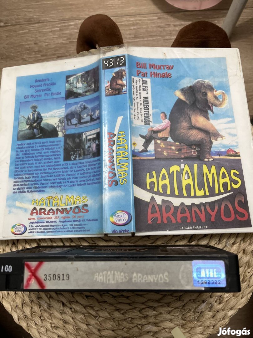 Hatalmas aranyos vhs m