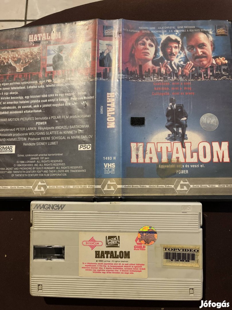 Hatalom vhs akció guild nagytok