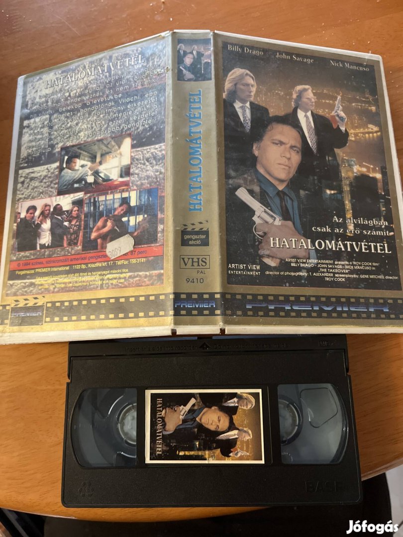 Hatalomátvétel vhs 