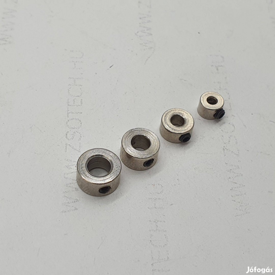 Határoló gyűrű 5mm 4mm 3mm 2mm tengely tönkcső kormánylapát etetőhajó