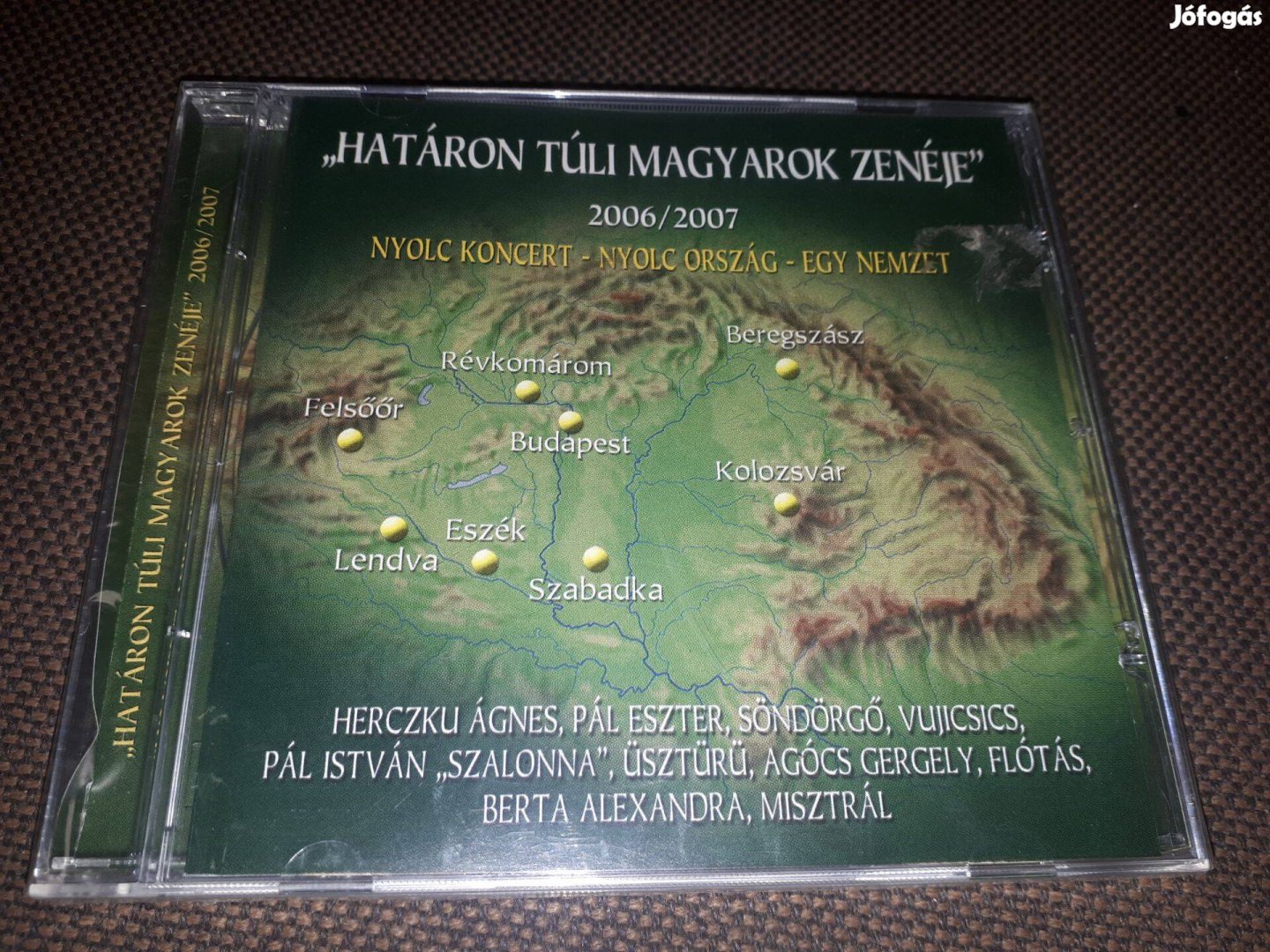 Határon túli magyarok zenéje - Nyolc koncert műsoros CD