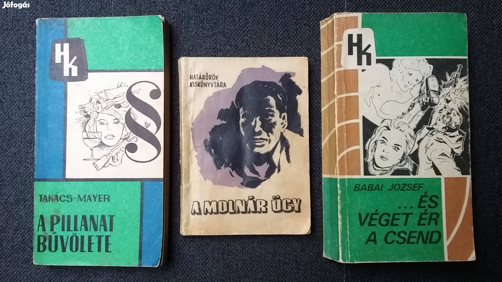 Határőrök kiskönyvtára sorozat három kötet