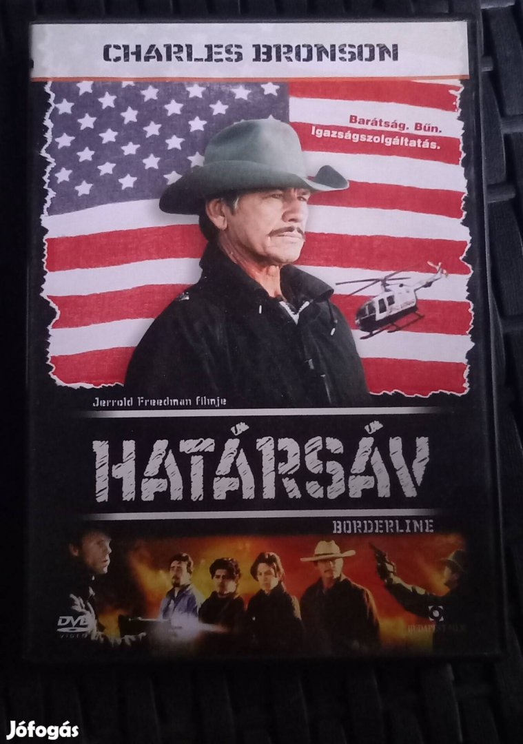 Határsáv - akció dvd- Charles Bronson