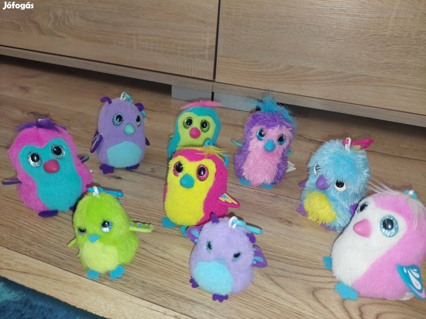 Hatchimals madár zöld, lila vagy egyéb 10-12 cm
