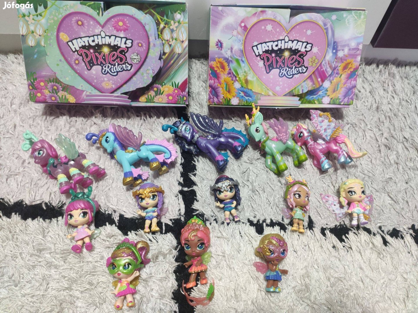 Hatchimals pixies riders szett + Hercegnők