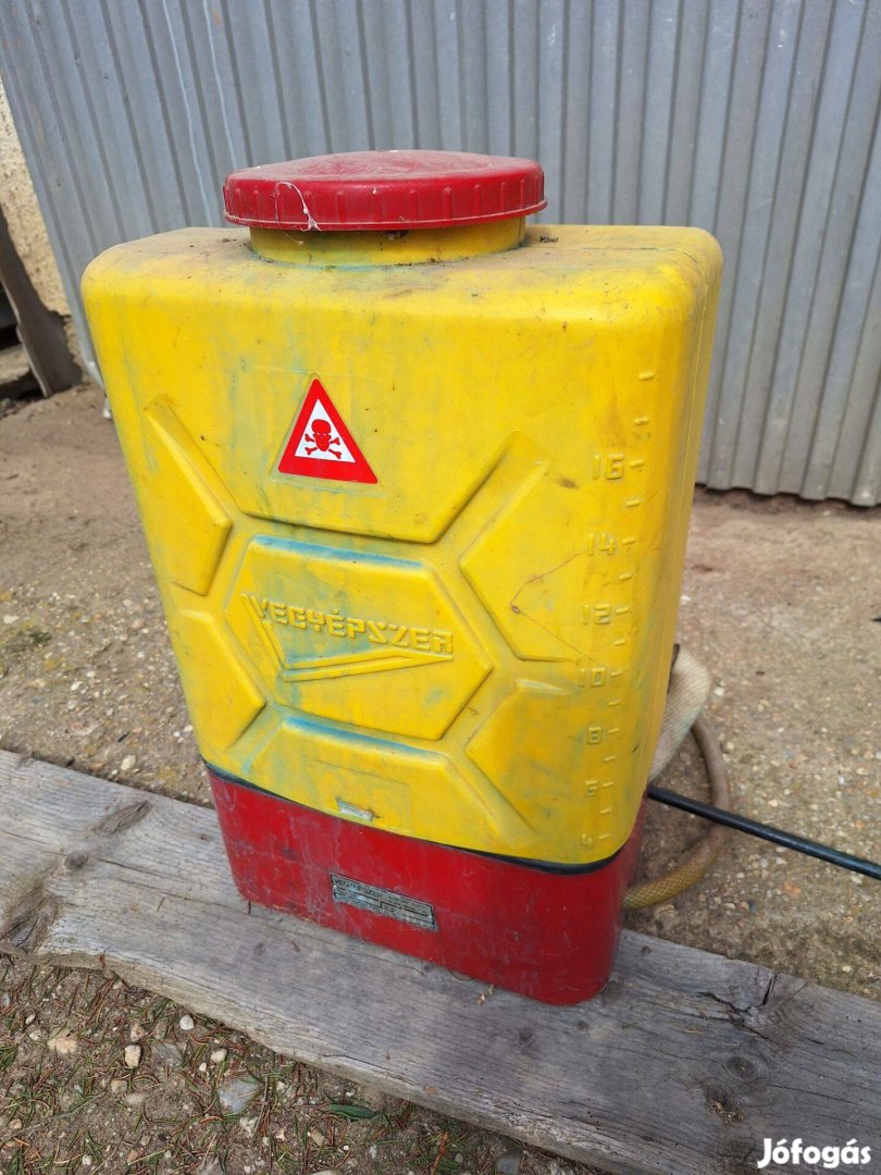 Háti permetező 20l Vegyépszer