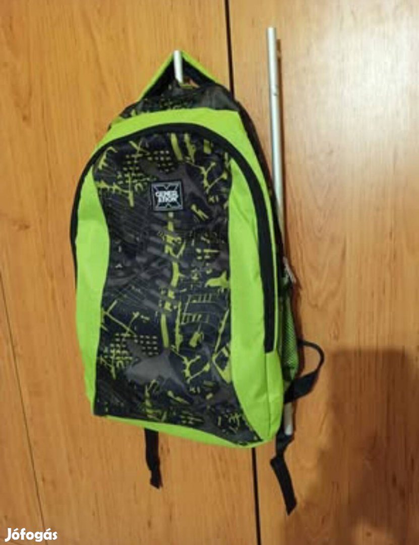 Hátitáska, hátizsák, tornazsák zöld