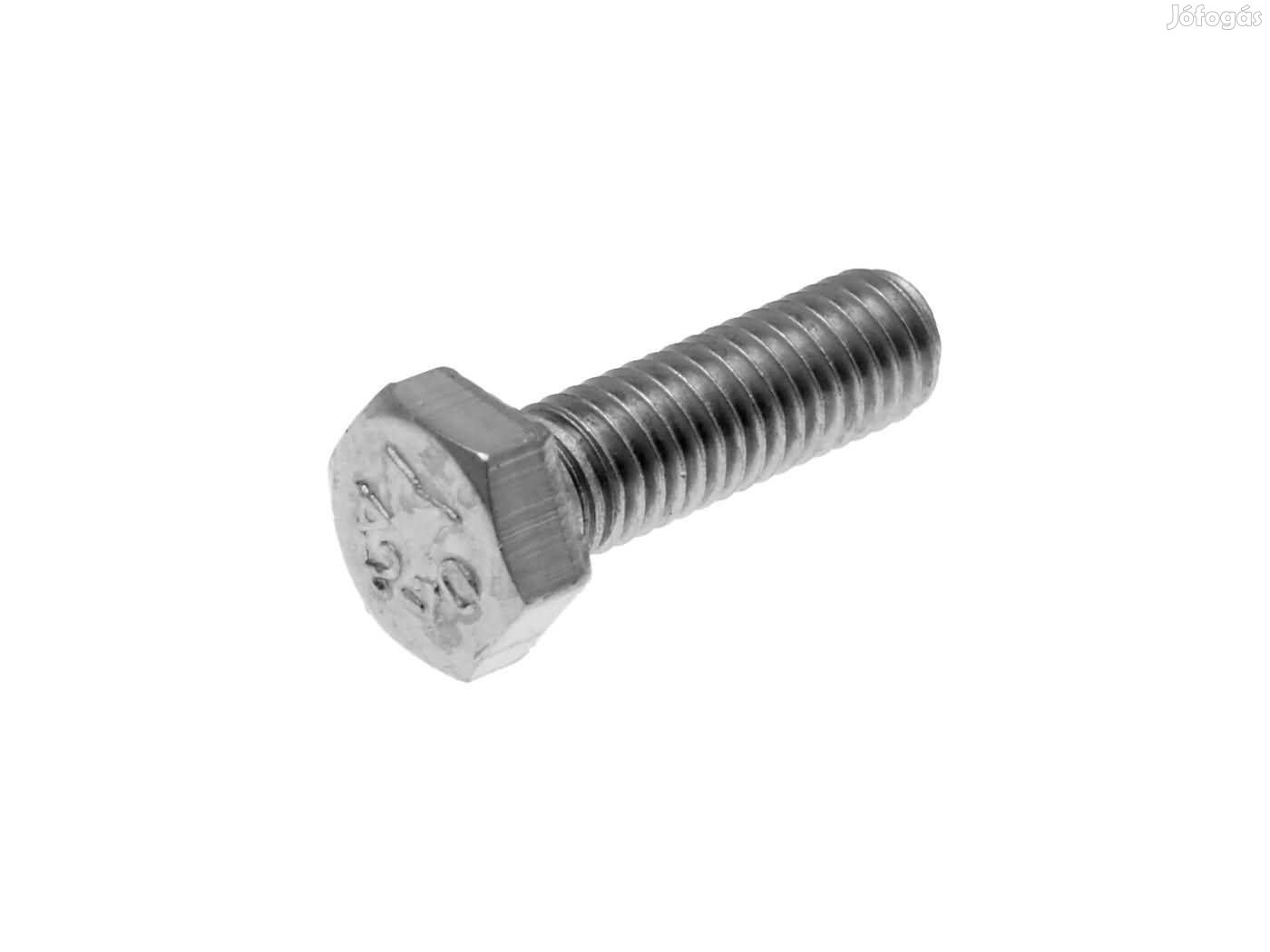 Hatlapfejű rozsdamentes acél csavarok - DIN933 M5x16 A2 (50db)