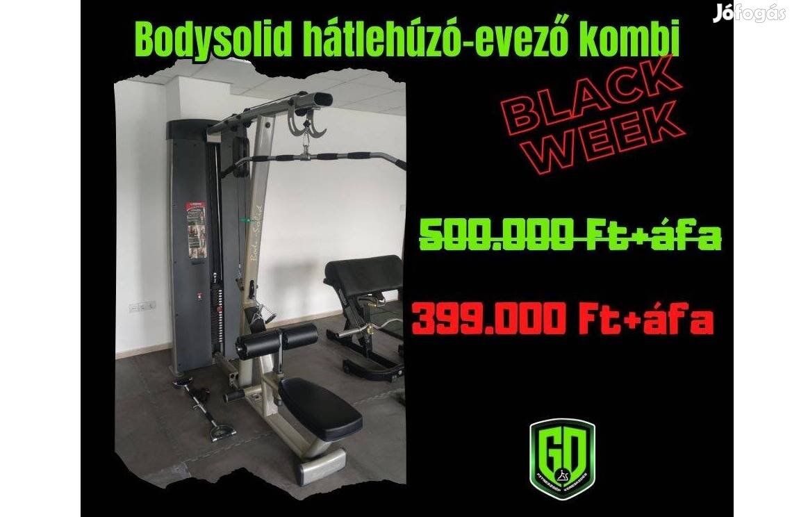 Hátlehúzó - evező kombi Bodysolid