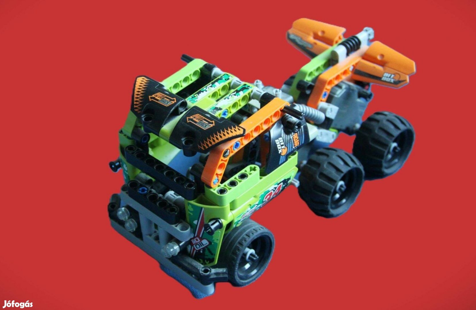 Hátrahúzós 4x4 Versenykamion Lego Technic Akciós Karácsonyi ajándék