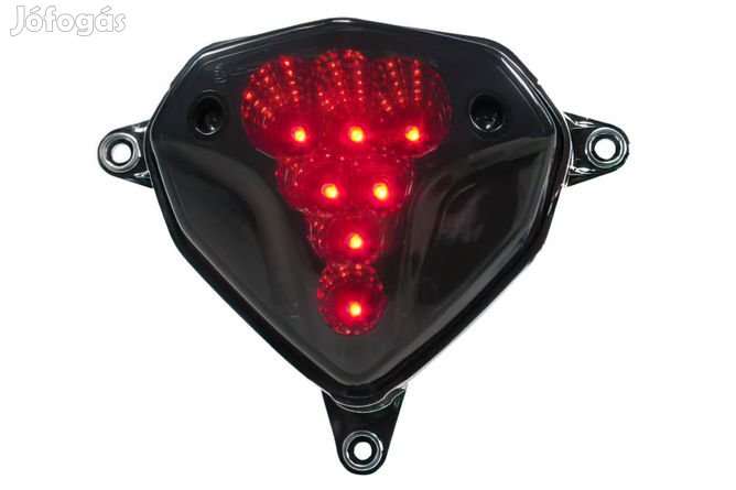 Hátsó LED lámpa + irányjelzők Yamaha Aerox 2013 után, színezett