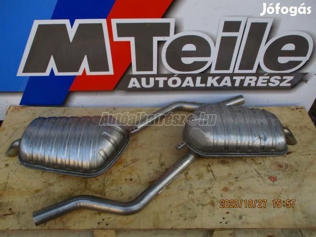 Hátsó hangtompító - bmw 7-es sorozat