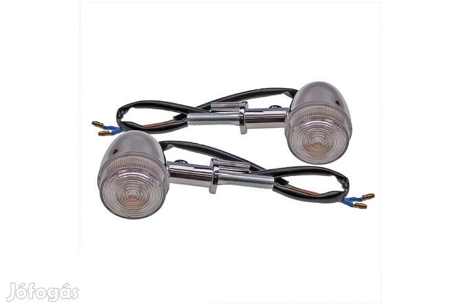 Hátsó irányjelző készlet Grand Retro Króm fehér