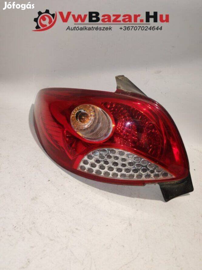 Hátsó lámpa Peugeot 206+ bal 9685618280