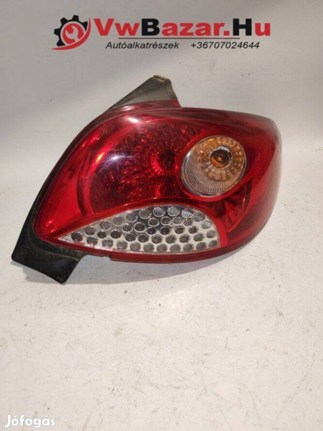 Hátsó lámpa Peugeot 206+ jobb 9685618180