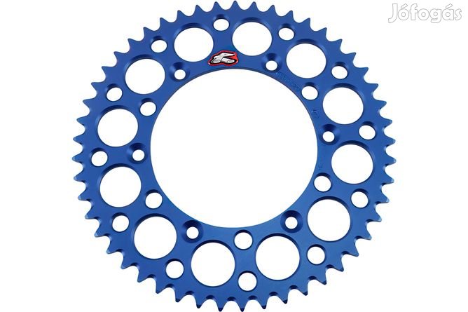 Hátsó lánckerék Renthal 520 Z.49 ultra könnyű öntisztító kék YZ / YZF