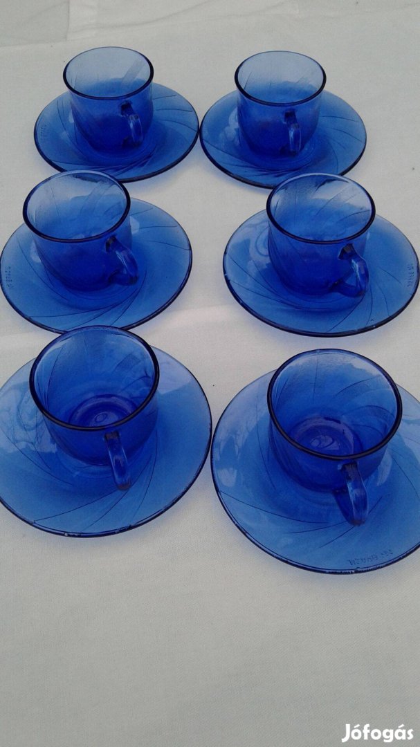 Hatszemélyes kávéskészlet, nem használt állapotban