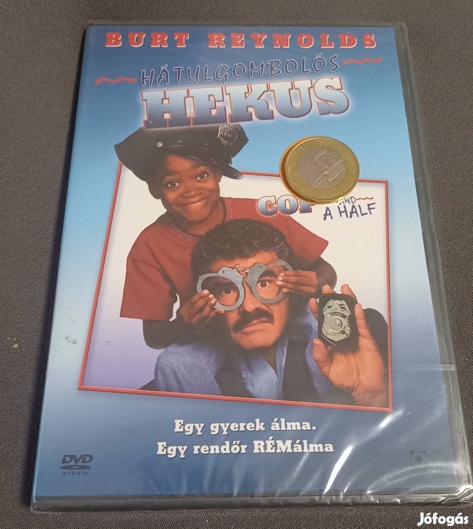 Hátulgombolós hekus - krimi dvd - Burt Reynolds