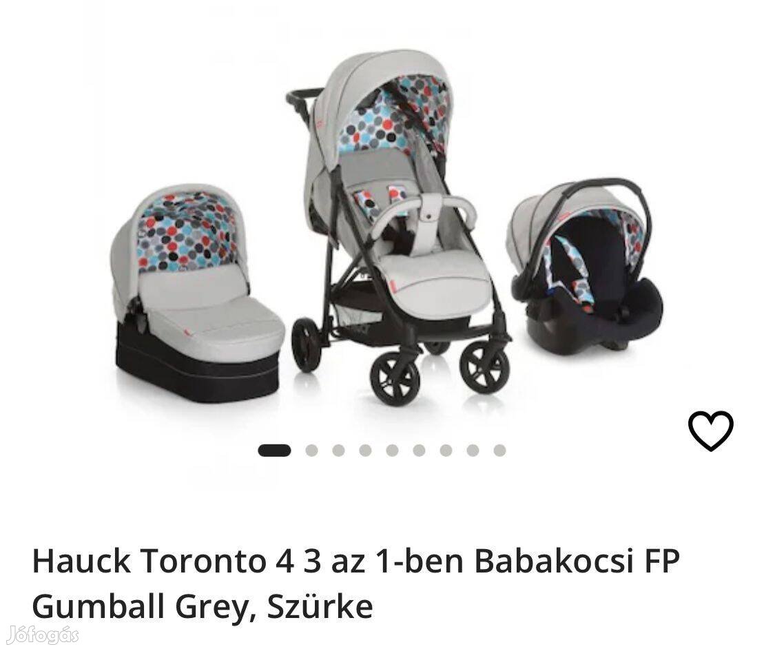 Hauck 3in1 + Isofix bázis talp