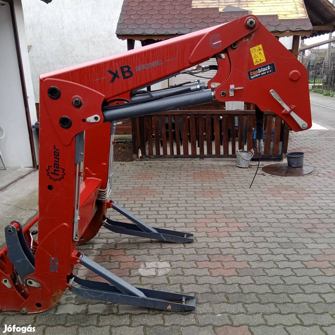 Hauer homlokrakodó Case New Holland Mtz